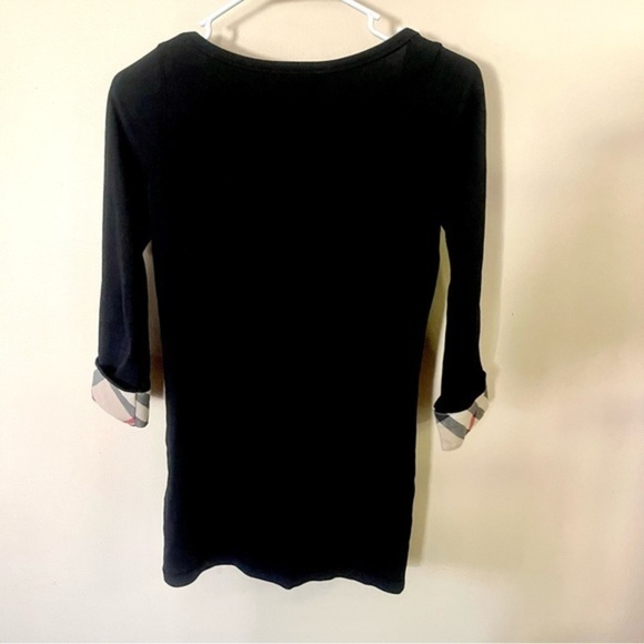 Burberry Brit Scoop Neck Three-Quarter Sleeve T-Shirt Size: S EUC - Picture 9 of 12